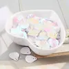 Lantejoula de Concha de 13mm em Formato de Leque Escama de Peixe Lantejoulas Miçangas DIY Feito à Mão Costurado à Mão Acessórios para Roupas Em Estoque 26 Cores Cinza Fosco