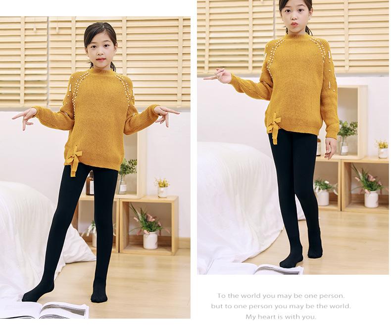 冬季儿童舞蹈袜