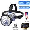 Linterna frontal para pesca nocturna Batería de litio de larga duración Linterna Camping al aire libre Impermeable Montada en la cabeza Lámpara de minero Luz LED Iluminación exterior