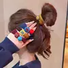 2025 Nueva Banda de Goma de Cuentas de Color Puro para Niños Cuerda para el Cabello Linda para Niñas Diadema Sin Marcas Accesorios para el Cabello para Mujeres