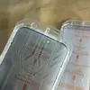 Adecuado para funda de eliminación de polvo Apple 18 Pro Max con película templada de aplicación instantánea, Apple 17 Pro / Protector de pantalla de privacidad transparente transparente con adhesivo grueso galvanizado