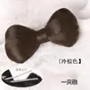 Peruca para Mulheres com Presilha de Cabelo com Laço, Coque Postiço, Argola de Cabelo, Presilha Bico de Pato, Grampo, Coque Postiço de Fibra de Alta Temperatura