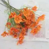 Flor de simulação pequena Margarida camomila pequena fresca decoração mesa de jantar piquenique casa buquê para posar adereços de fotografia casamento