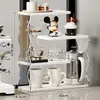 Suporte de Copo para Mesa Organizador de Armazenamento de Mesa Mesa de Jantar Organizador de Copo de Água Camada Múltipla Suporte Pequeno para Caneca Doméstico Porta-Xícara de Chá Conjunto de Chá