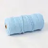 Corda de Algodão Colorida Multifiada Feita à Mão Corda Decorativa para Têxteis Domésticos Multiespecificação Corda de Etiqueta de 45 Cores Material para Artesanato e Tecelagem