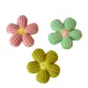 Venda por Atacado Fios Tricô Coloridos Flores Afegãs DIY Roupas Sapatos Acessórios Cabelo Suprimentos Artesanato Flores de Crochê