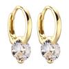 Brincos de zircônia 925 corpo inteiro prata esterlina mini brincos moda joker brincos de osso de orelha feminino 8543