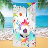 Toalla de Playa de Fútbol Nueva 2026, Toalla de Baño de Playa de Microfibra para el Mundial de EE.UU.-Canadá-México, Toalla de Playa para Adultos