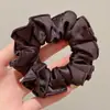 Cuerda Duradera para Trenzar el Cabello, Accesorio para el Cabello de Goma, Goma Elástica de Alta Gama Morandi, Cuerda Negra para el Cabello que No Aprieta, Cuerda de Cabello Colorida