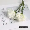 Mini Cravo de simulação de ramo único decoração de casa para casamento Dia das Mães Dia dos Professores buquê Flor artificial de Cravo
