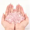 Pedra de Purificação Desmagnetizadora de Cascalho de Cristal Rosa Pedra Bruta de Cristal Pedra de Polimento Pedra de Rolamento de Polimento Pedra de Yoga Pedra para Paisagismo de Aquário