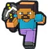 Ventas Directas de Fábrica Set de Zapatos Serie Minecraft con Agujeros Aleatorios, Goma Suave Ecológica, Accesorios de Hebilla de Zapato Extraíbles