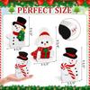 Transfronteiriço Amazon Novo Sub-Natal Artesanato Boneco de Neve Decorativo de Madeira Natal Desktop Ornamentos Decorativos Atacado