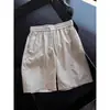Shorts Esportivos Bordados Estilo Americano para Homens, Verão Fino Seda de Gelo Secagem Rápida Cinco Pontos, Respirável Casual para Praia ao Ar Livre