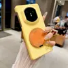 Adequado para Capa de Celular Oppo Find N6, Capa Dura Magnética de Eixo Central, Capa Protetora Fosca de Cor Pura para Tela Dobrável N5, Anti-Queda