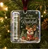 Nuevas decoraciones navideñas acrílicas de venta caliente transfronteriza, colgantes creativos, adornos navideños acrílicos