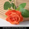 Flores Artificiales en Tema de Color Naranja y Naranja para Decoración de Boda, Arreglos de Pasillo, Arreglos Florales, Flores Falsas y Decoraciones de Piso