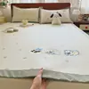 Alfombrilla Refrigerante de Seda Helada de Verano, Grado Materno e Infantil Clase A, Modelo Nuevo 2026, Alfombrilla Suave para el Hogar, Lavable a Máquina, Galleta Linda, Frijol de Hielo