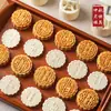 Nuevo Molde para Pasteles de Luna Modelo 2026, Tipo de Prensa Manual para Uso Doméstico, para Hacer Pasteles de Luna Estilo Cantonés de 75g, Prensa Comercial Grande de 100g