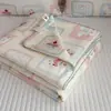 Colcha de Verano Tejida de Algodón de Leche Modelo Nuevo Transfronteriza Clase a Regalo Colcha Refrigerante de Verano Colcha Delgada para Niños Lavable a Máquina Núcleo de Colcha para Aire Acondicionado