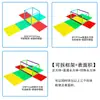 Cubo Cuboide Modelo de Ayuda Didáctica Demostrador de Longitud de Arista y Área Superficial Adsorción Magnética Marco Ampliable Desmontable