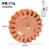 Disco Neumático para Remover Pegamento Herramienta para Remover Calcomanías de Pintura de Coche Rueda de Goma Disco de Pulido y Rectificado 20mm Eléctrico para Remover Pegamento