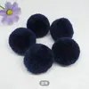 Punto 2-5cm Bola de Pelo de Cachemir Reparación Redonda Bola de Bayas Rojas Colgante de Ropa DIY Paquete de Materiales DIY Bola de Lana Hecho a Mano