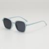 Dopamina Gafas de Sol para Niña de Montura Grande Simple Gafas para Niño Rostro Cuadrado Gafas de Sol Lindas Resistentes a los Rayos UV