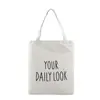Bolsa de lona 2021 nueva bolsa de hombro para mujer bolsa casual simple para verduras bolsa de protección ambiental bolsa para el almuerzo