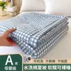 Colcha de verano de algodón lavado estilo nuevo, colcha de verano para aire acondicionado, colcha de verano estilo japonés minimalista, colcha fina para regalo al por mayor