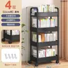 Estante de Almacenamiento con Carrito Cocina de Pie Dormitorio Multicapa Bocadillos para Bebé Móvil Baño Inodoro Estante de Almacenamiento