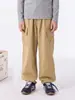 Ropa Infantil DK 26 Estilo Otoño Estilo Japonés Niños Niñas Algodón Puro Ropa de Trabajo Pantalones Largos Niños Adolescentes Sueltos Rectos Pantalones Casuales