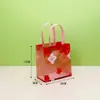 Bolsa de Regalo Transparente Pequeña Fresca de Mano, Bolsa de Regalo de Cumpleaños de Souvenir Linda, Bolsa de Mano para el Día del Maestro