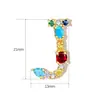 Acessórios de Pingente de Colar Amazon Transfronteiriço Europeu e Americano Novo Estilo Letra 26 Inlaid Zircônia Cúbica Cobre
