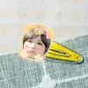 Li Yuchun Mercancía de Celebridad Pinzas para el Cabello Acrílicas Accesorios para el Cabello Artículos para Fans de Conciertos Diseño Personalizado