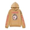 2022 Popular serie Totoro de Amazon suéter con capucha casual de moda japonesa y coreana sudadera con capucha de forro polar para otoño e invierno para hombre