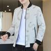 Popular Transfronterizo Otoño e Invierno Nueva Chaqueta para Hombre Uniforme de Béisbol Superior Estampado en Caliente Versátil Informal Talla Grande Chaqueta de Terciopelo para Hombre