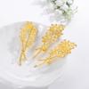 Broche artesanal DIY acessórios de joalheria fábrica atacado coreano simples metal buquê corsage acessórios femininos de venda quente
