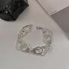 Pulsera Esposas Personalidad Alto Sentido Moda Europea y Americana Temperamento Viento Frío Nicho Hip Hop Celebridad de Internet Coreano Moderno Fresco Atractivo
