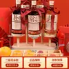 Estante de Vino para Compromisos Adornos de Madera Maciza Estante de Exhibición de Vino Princesa Ana Vino de Frutas Mesa de Boda Estante para Bebidas