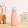 Copo de Água Fofo, Compacto e Portátil com Aparência Premium para Acompanhar Estudantes Masculinos e Femininos, Copo Simples, Copo de Água Fofo de Camada Dupla, Criativo