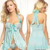 Comercio Exterior Pequeño Fresco Sexy Lencería Pijama Transparente Conjunto Lencería Sexy Pijama Transfronterizo Europeo y Americano 4400