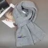 Bufanda de Pareja Otoño e Invierno para Chicas Japonesas y Coreanas, Sentido Avanzado, Lana Tejida, Bordada, Cachorro Lindo, Bufanda Cálida