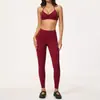Roupas esportivas transfronteiriças europeias e americanas: conjunto de fitness justo ao corpo, de cintura alta, elástico e respirável, adequado para treino de Pilates e yoga. 5555