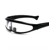 Gafas de Sol Integradas X-Men Transfronterizas Europeas y Americanas Gafas para Deportes al Aire Libre Gafas Punk de Alienígena Espacial Láser