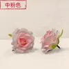 Rosa artificial (Rosa Redonda Pequena) Venda Direta de Fabricante de Cabeças de Flores Arranjo de Arco de Parede para Cena de Casamento ao Ar Livre