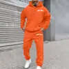 Amazon Cross-Border Nova Moda Street de Venda Quente para Homens e Mulheres Moletom com Capuz de Veludo Estampado Conjunto Hoodie Estilo Quente