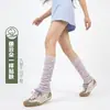 Calcetines de verano finos para mujer con tiras para el pie, algodón puro, transpirables, adelgazantes, calentadores de piernas de punto a media pantorrilla, estilo dopamina