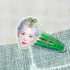 Itzy Hwang Yeji Shin Yuna Mercadoria de Celebridade Presilha de Cabelo de Acrílico Grampo de Cabelo Acessório de Cabelo Suporte para Show