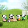 Adornos para Micro Paisajismo de Musgo Adornos para Paisajismo DIY Accesorios Materiales Adornos Decorativos Osito Beibei Panda